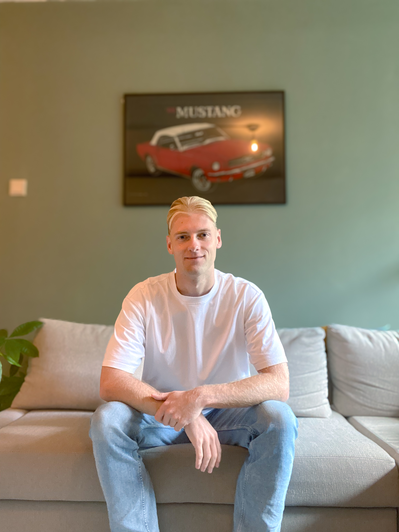 Portret van Maxim Brouwer