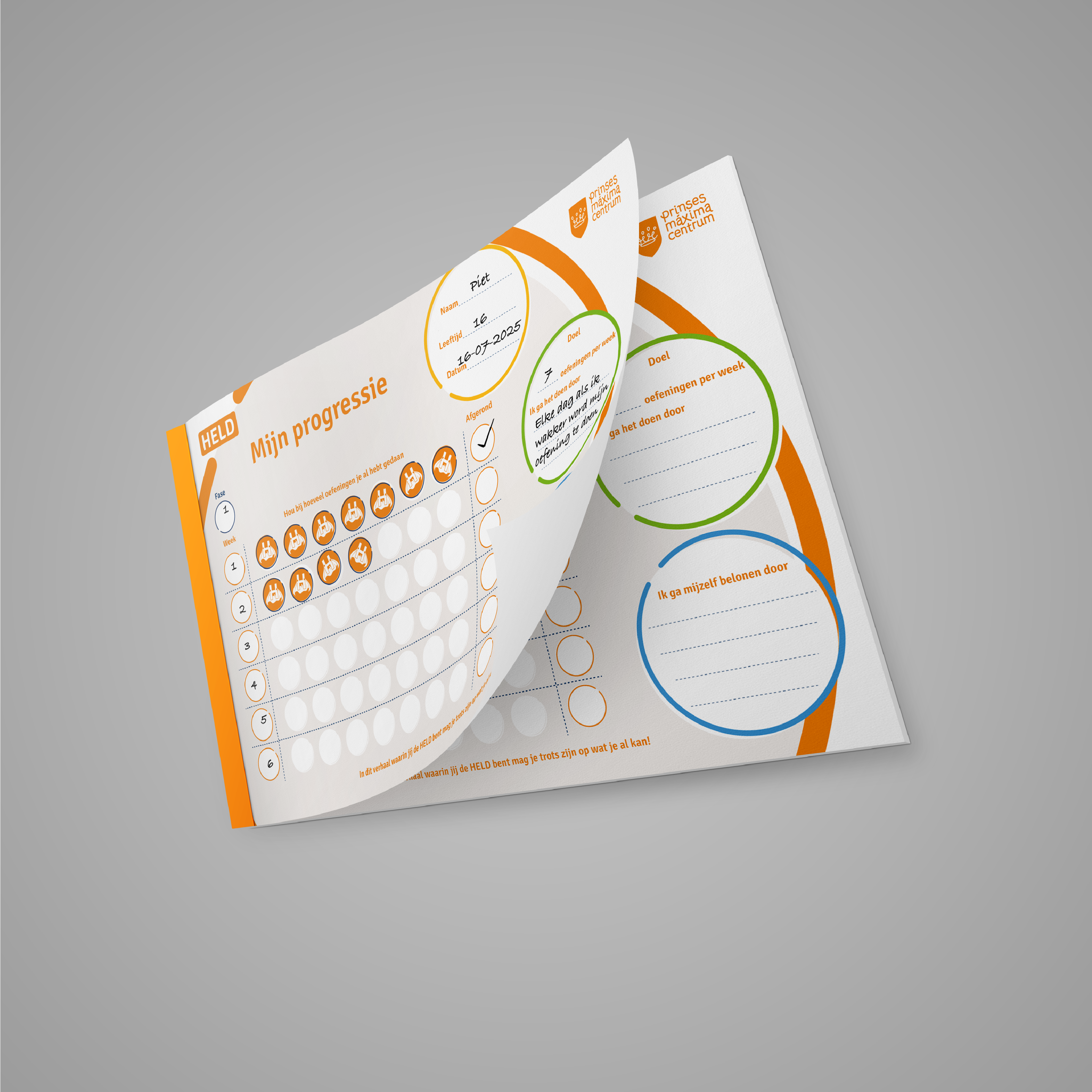 App mockup 8 — overzicht